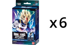 Dragon Ball Super Fusion World FS02 Vegeta Starter Deck DISPLAY (6ct)
